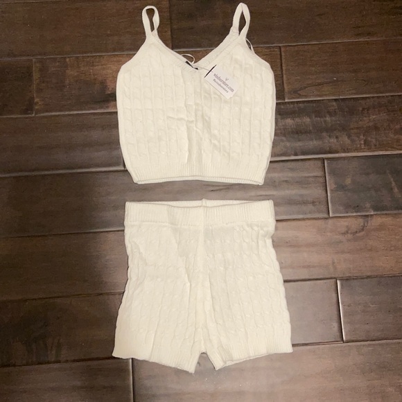 Windsor Store Cable Knit PJ set - SMALL - Picture 1 of 2